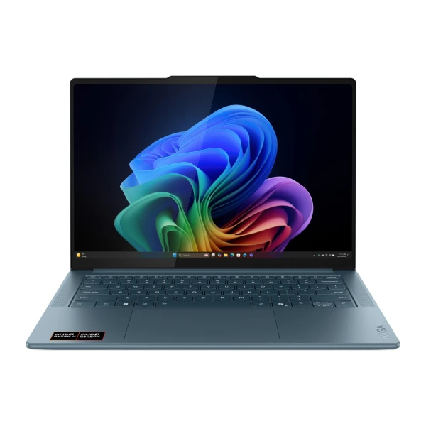 Lenovo Yoga Pro 7 14AKP10 Copilot+ PC AMD Ryzen AI 7 350 Laptop 14.5" 3K 32 GB LPDDR5x-SDRAM 1 TB SSD Wi-Fi 7 (802.11be) Windows 11 Home Teal