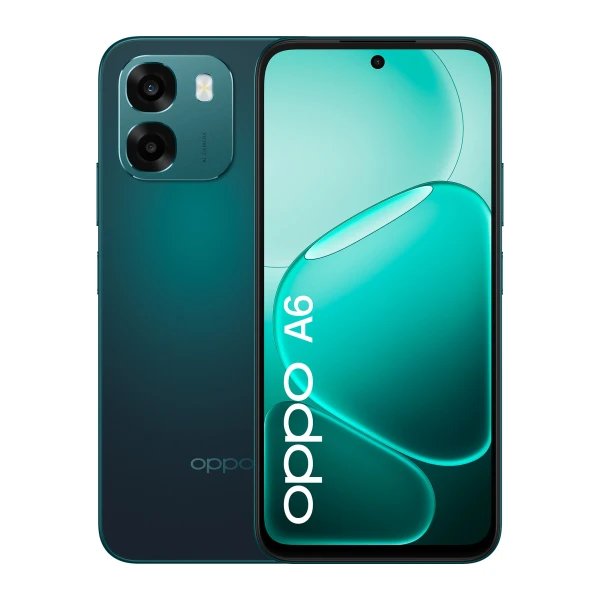 OPPO A6 6.75" Dual SIM Android 15 4G USB Type-C 6 GB 256 GB 6550 mAh Black