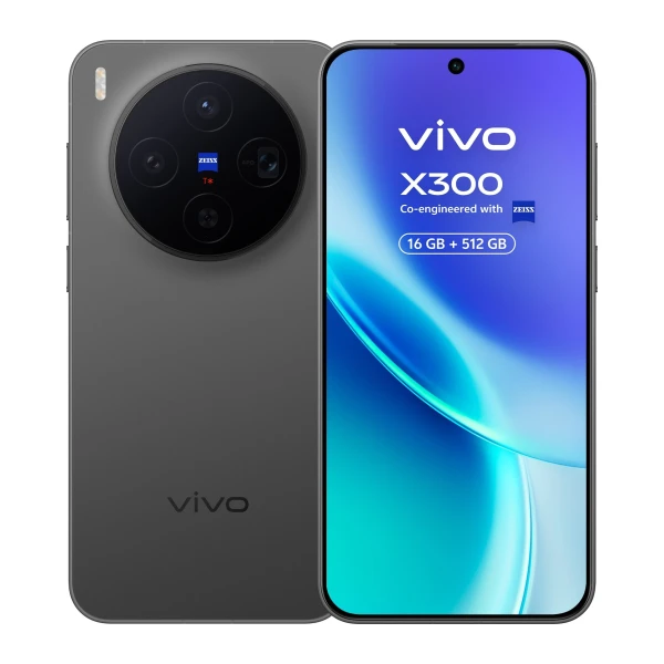 VIVO X300 6.31" Dual SIM Android 16.0 5G USB Type-C 16 GB 512 GB 5360 mAh Black