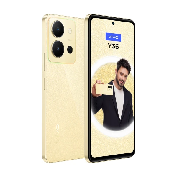 VIVO Y36 Vibrant Gold 6.64" Dual SIM Android 13 4G USB Type-C 8 GB 128 GB 5000 mAh